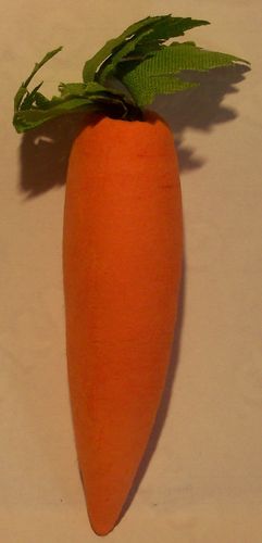Karotte aus Watte, 80mm